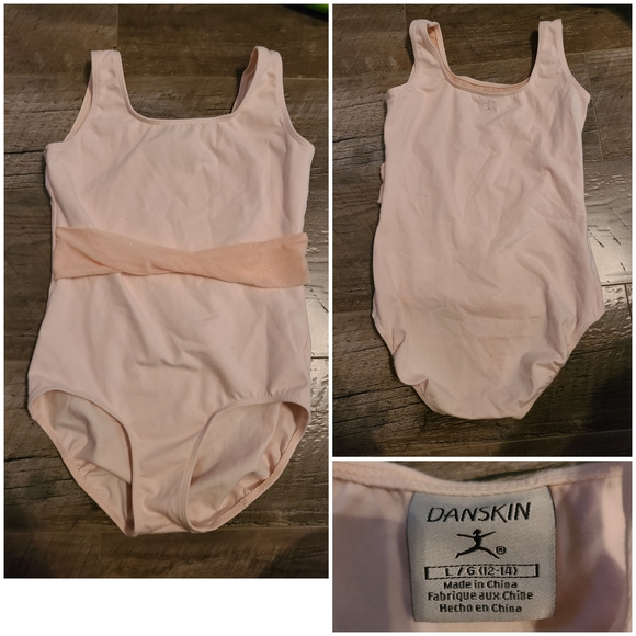 Dance Wear Lot - 5 Leotards And A Fitted Top Sizes Mostly 12/14 - Picture 4 of 7